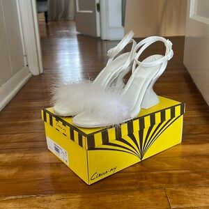 Sam Edelman Circus NY Feather Heels